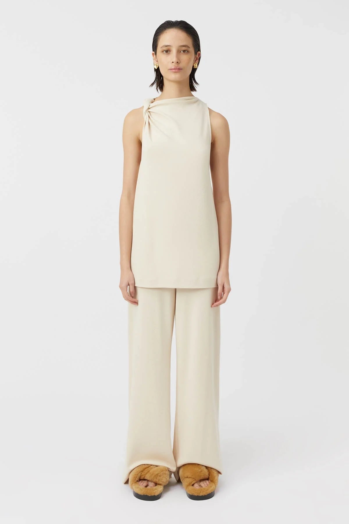 Camilla and Marc | Junie Lounge Pant | Oat | Palm Boutique