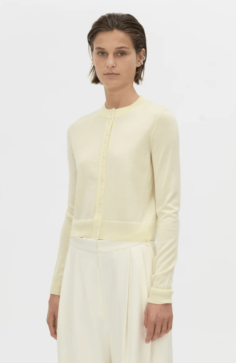 Camilla and Marc | Leona Knit Cardigan | Soft Lemon | Palm Boutique