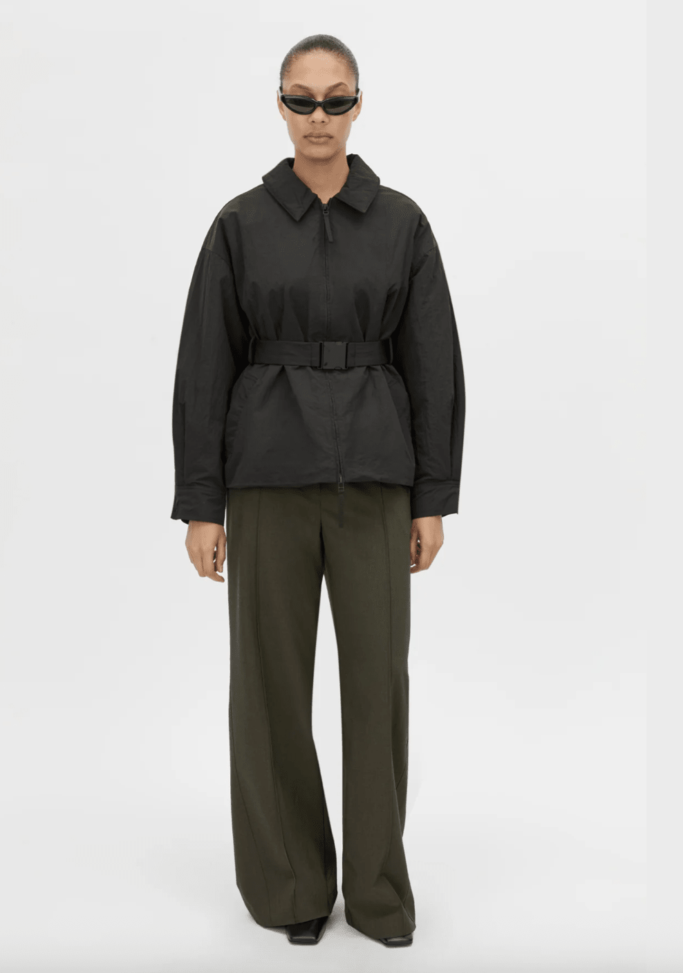Camilla and Marc | Manon Padded Belted Jacket | Black | Palm Boutique
