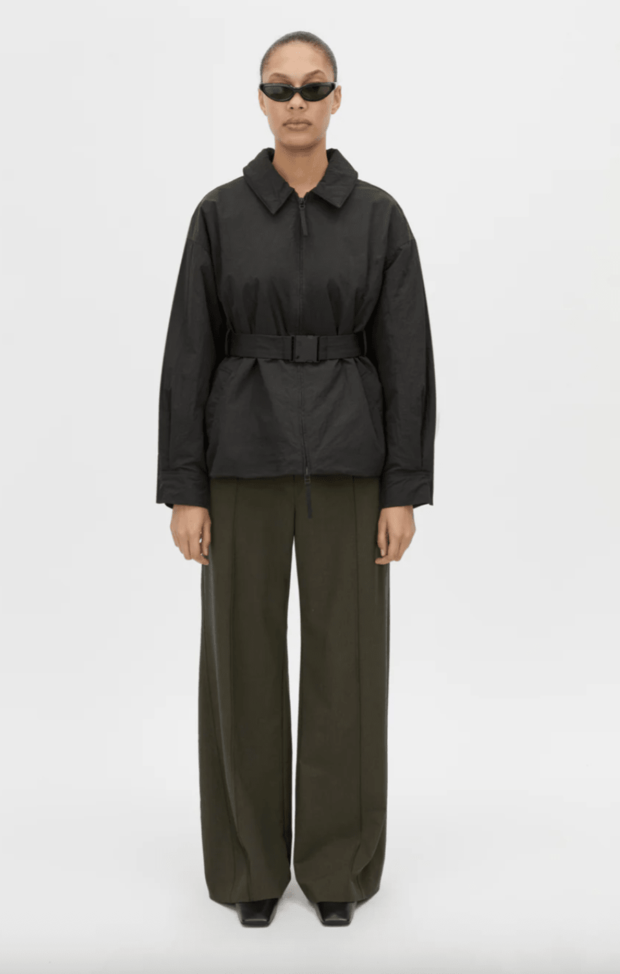 Camilla and Marc | Manon Padded Belted Jacket | Black | Palm Boutique