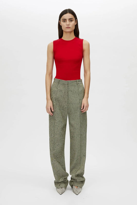 Camilla and Marc | Nora Crew Tank | Ruby Red | Palm Boutique