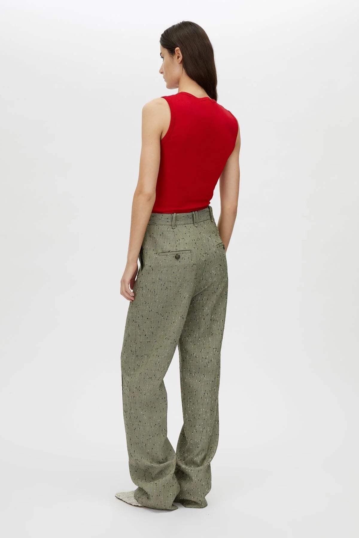 Camilla and Marc | Nora Crew Tank | Ruby Red | Palm Boutique