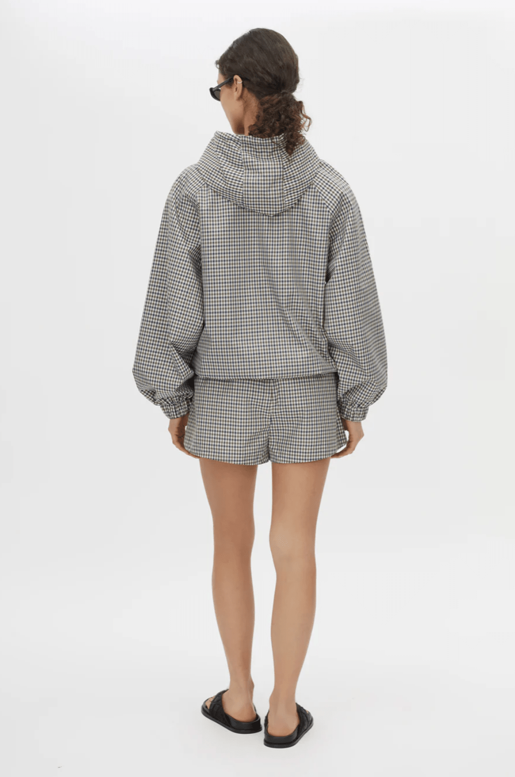 Camilla and Marc | Pierce Check Anorak | Birch Check | Palm Boutique