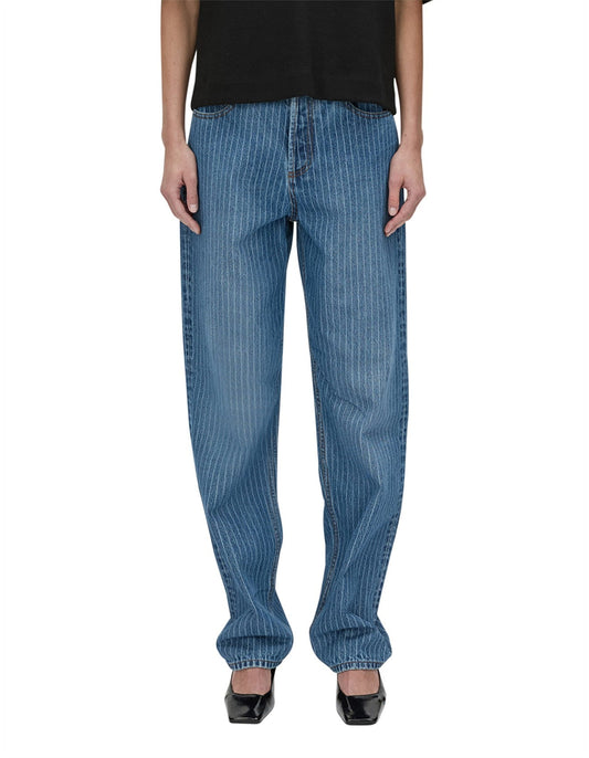 Camilla and Marc | Rhodes Denim Jean | Blue Pinstripe | Palm Boutique