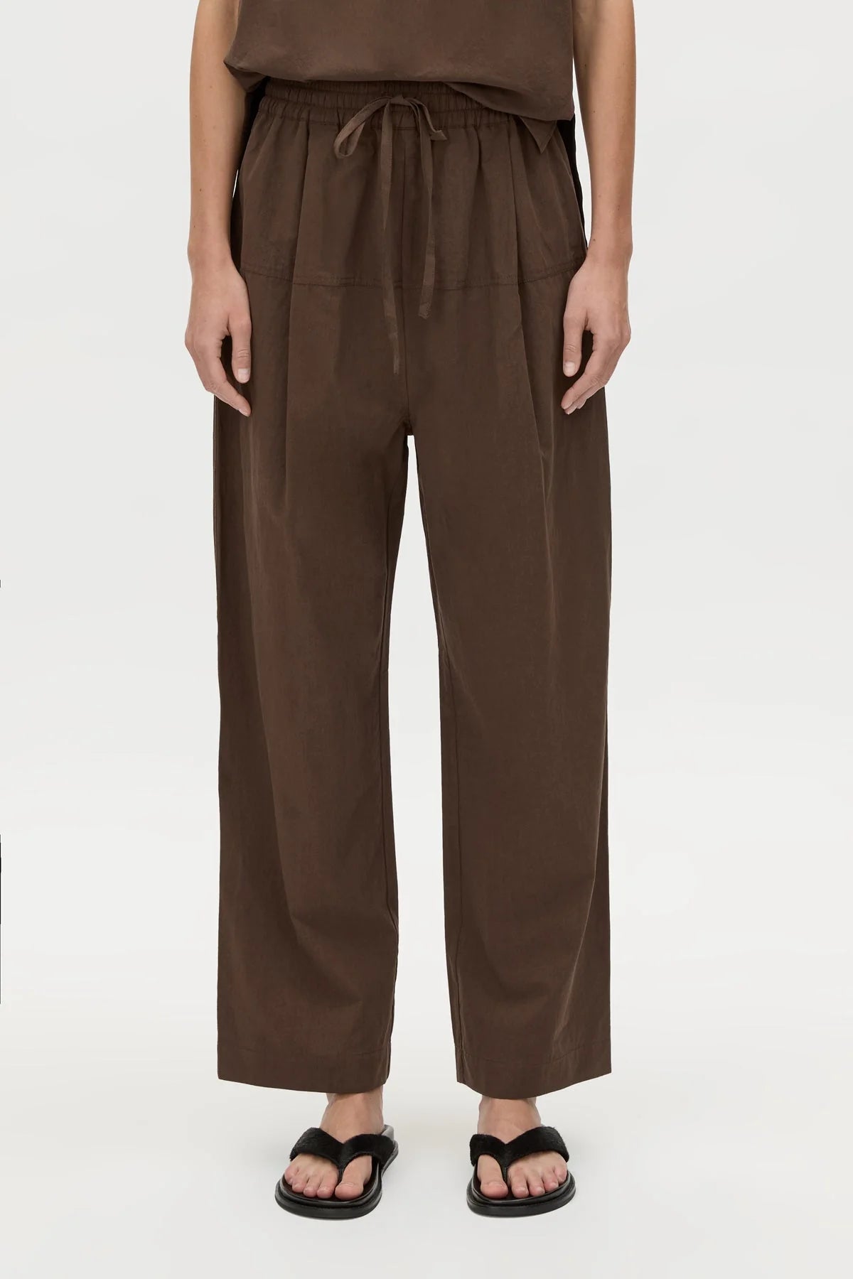 Camilla and Marc | Serra Pant | Chocolate | Palm Boutique