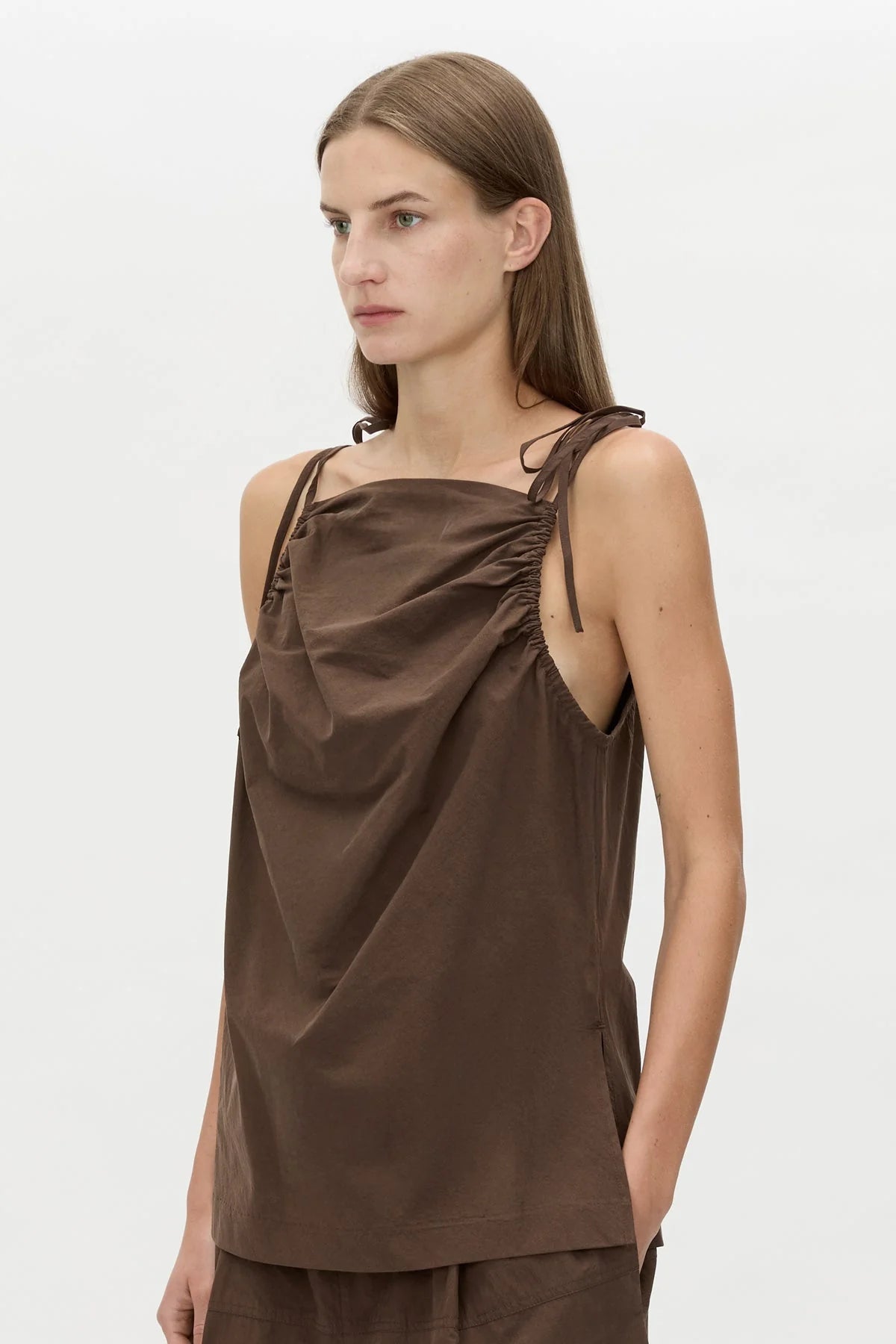 Camilla and Marc | Serra Top | Chocolate | Palm Boutique