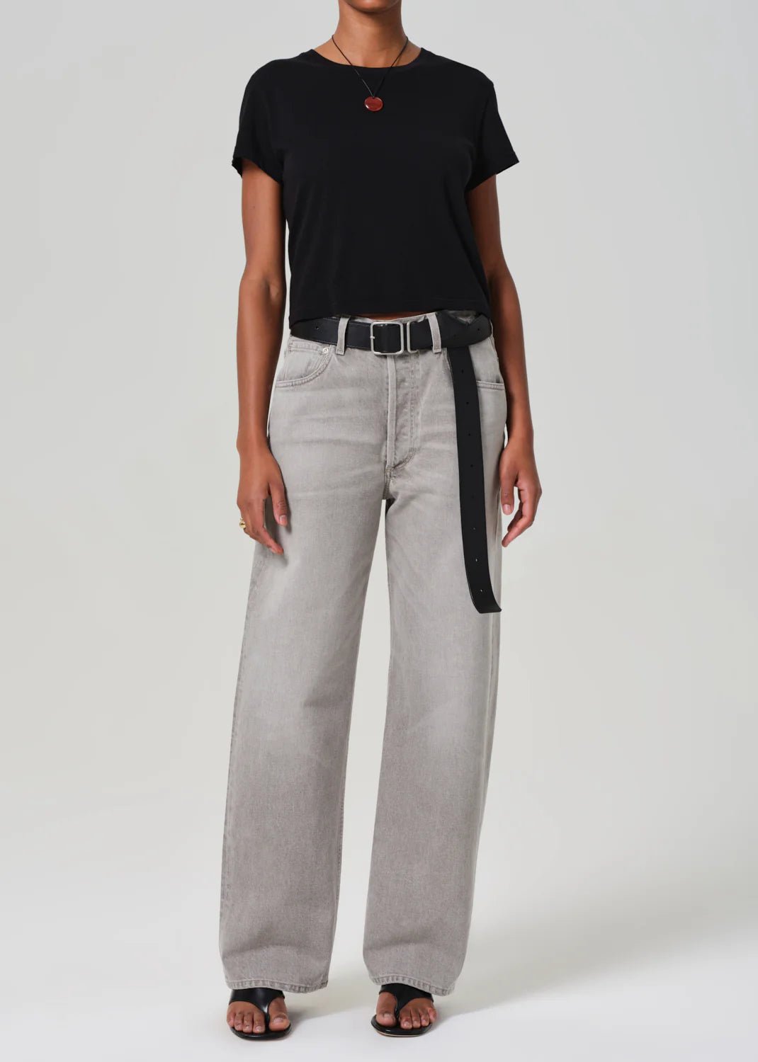 Citizens of Humanity | Ayla Baggy | Quartz Grey | Palm Boutique