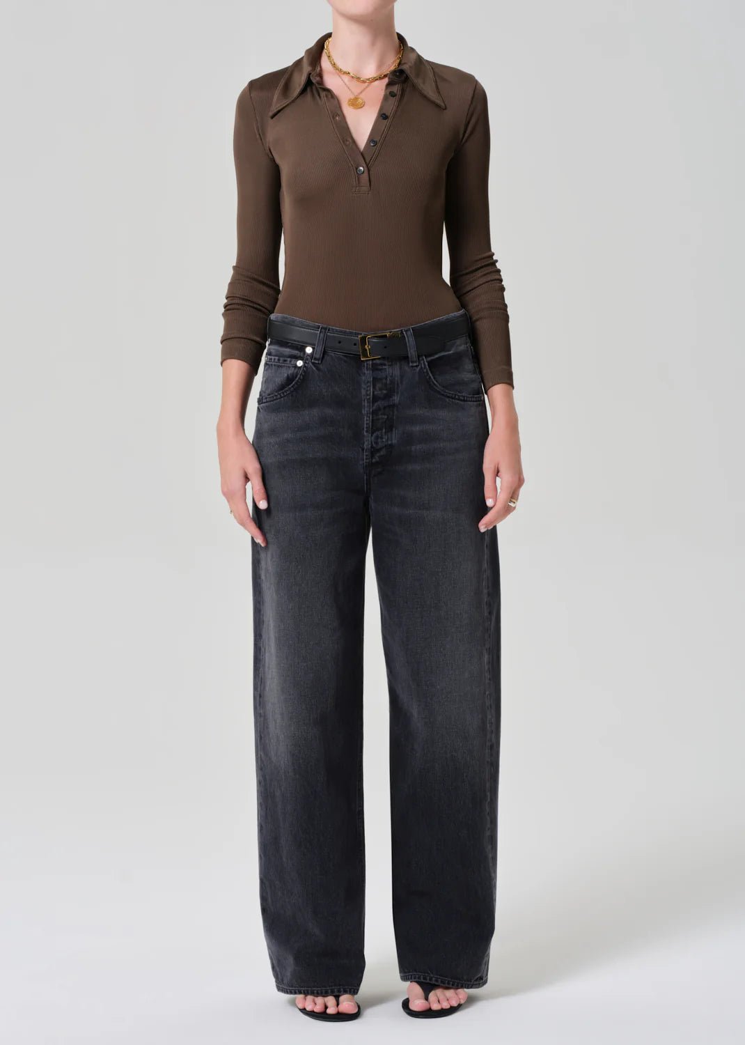 Citizens of Humanity | Ayla Baggy | Vintage Black | Palm Boutique