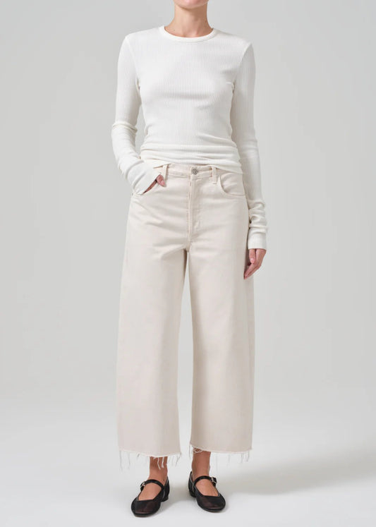Citizens of Humanity | Ayla Raw Crop | Almondette | Palm Boutique