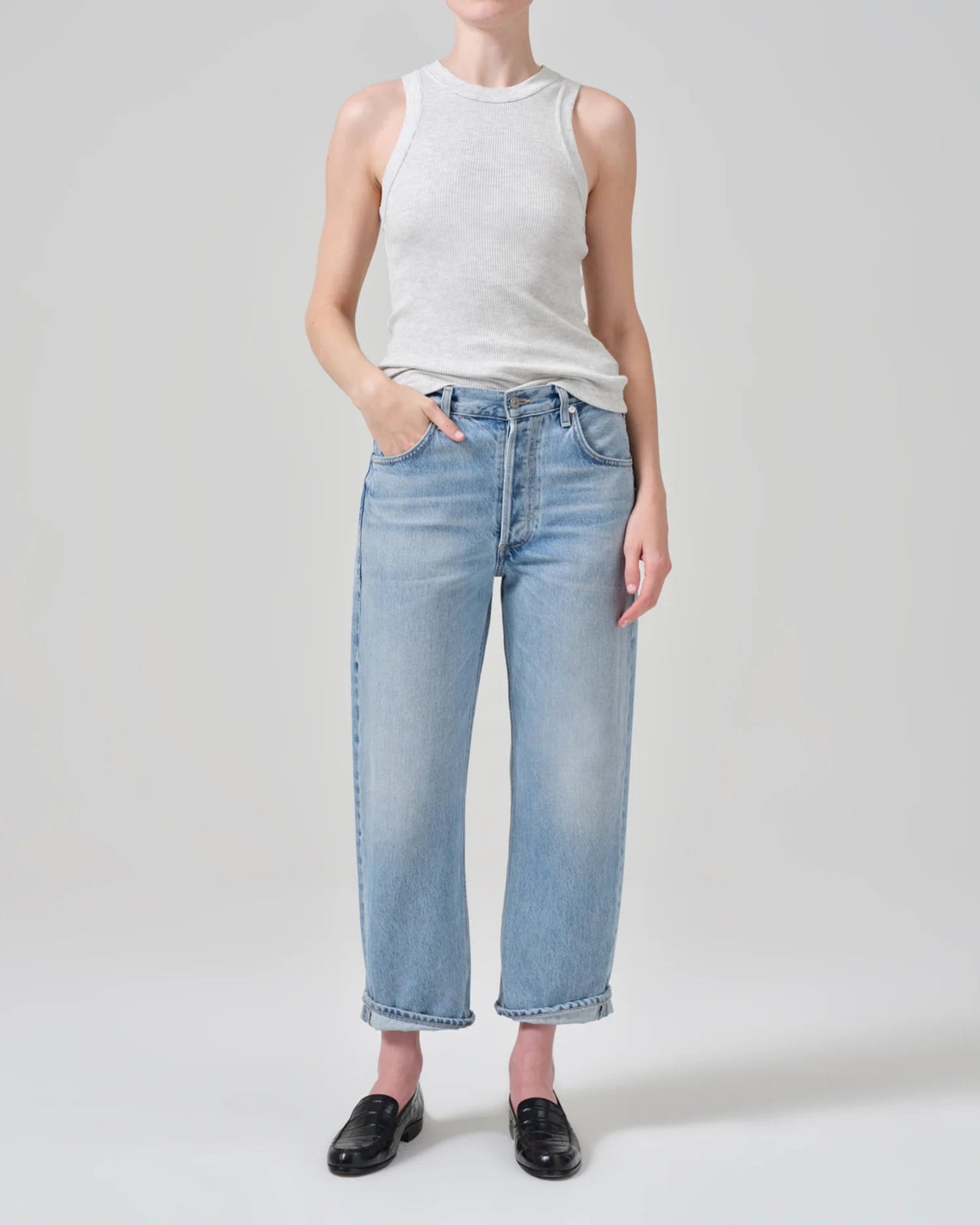 Citizens of Humanity | Isabel Tank | Heather Grey | Palm Boutique