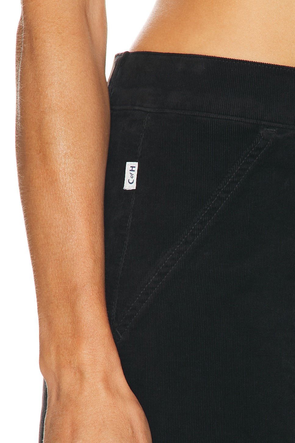 Citizens of Humanity | Marcelle Low Slung Cord Cargo | Charcoal | Palm Boutique