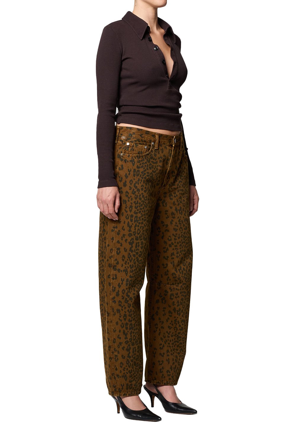 Citizens of Humanity | Miro Long | Sepia Cheetah | Palm Boutique