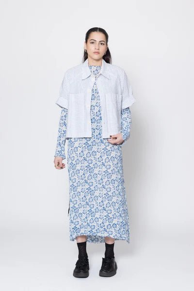 Company Of Strangers | Admiration Shirt | White Stripe | Palm Boutique