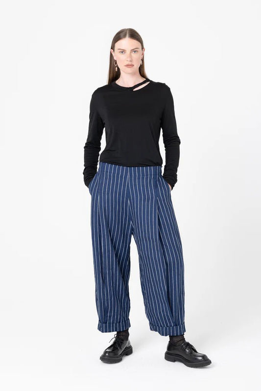 Company Of Strangers | Calibrate Pant | Denim Stripe | Palm Boutique