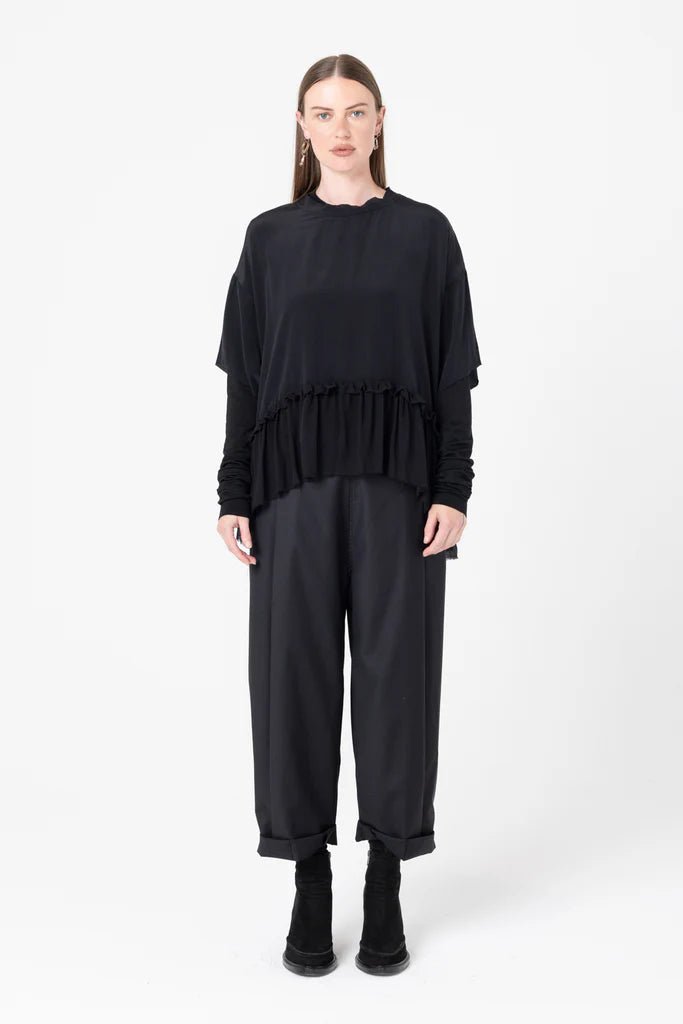 Company Of Strangers | Connection Tee | Black Silk | Palm Boutique