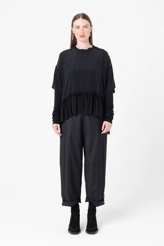 Company Of Strangers | Connection Tee | Black Silk | Palm Boutique