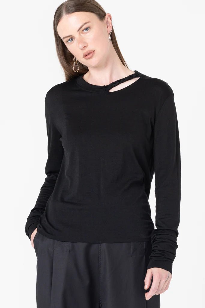 Company Of Strangers | Dial Up Tee | Black | Palm Boutique
