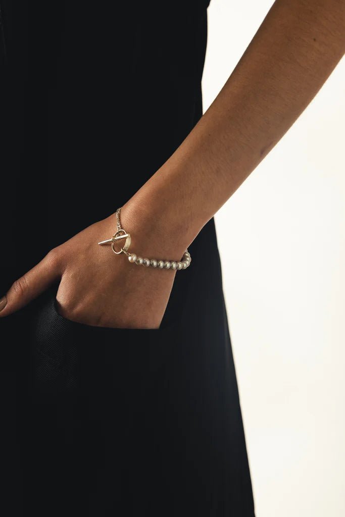 Company of Strangers Jewellery | Cherish Bracelet | White Pearls | Palm Boutique