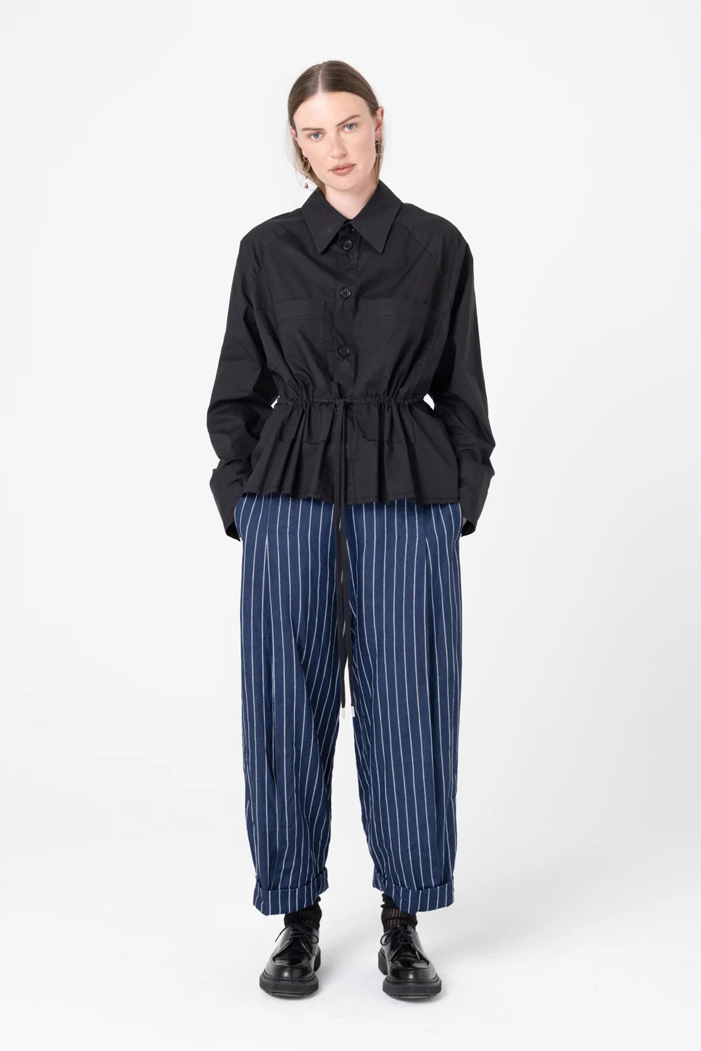 Company Of Strangers | Line One Shirt | Black | Palm Boutique