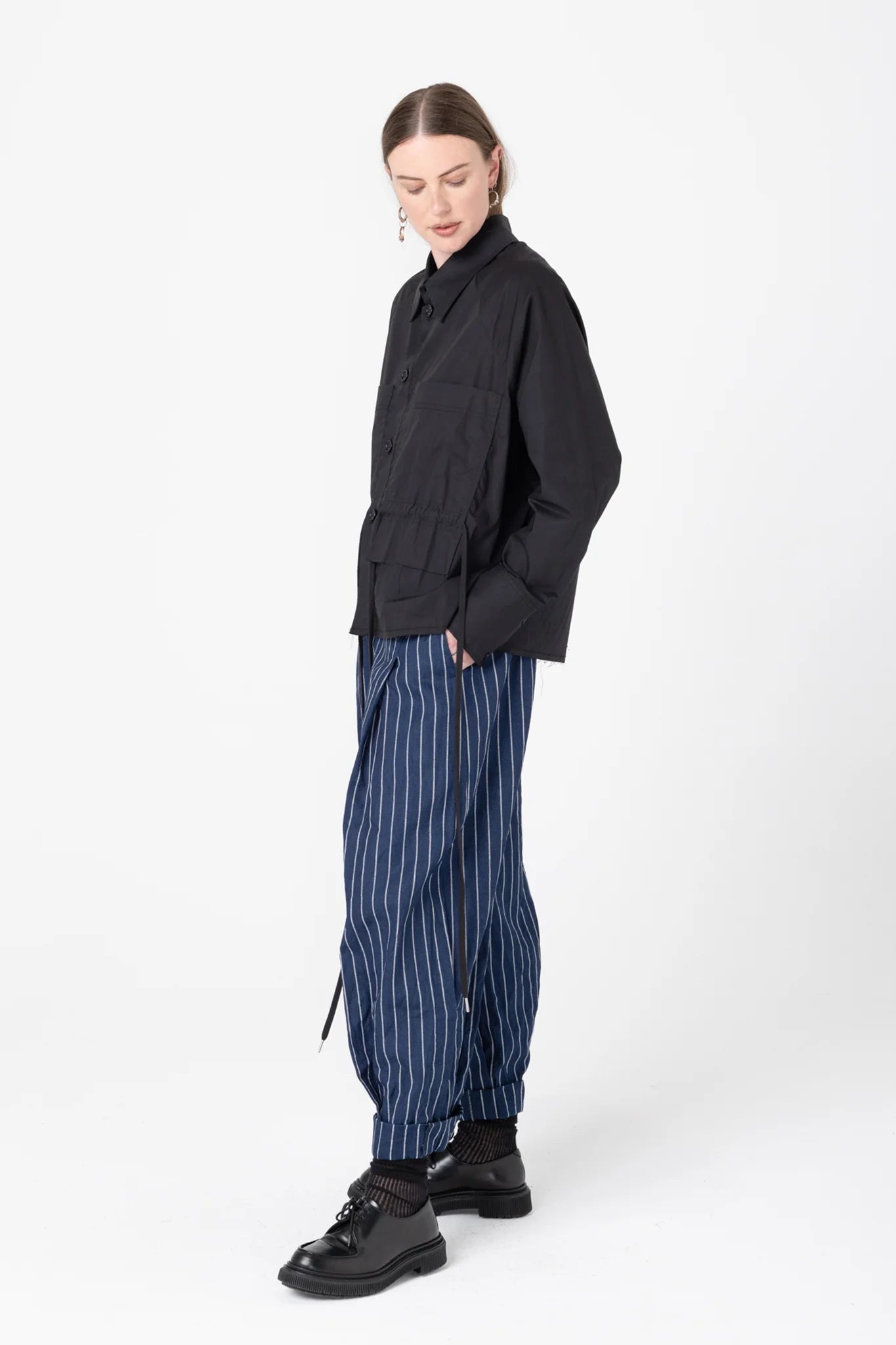 Company Of Strangers | Line One Shirt | Black | Palm Boutique