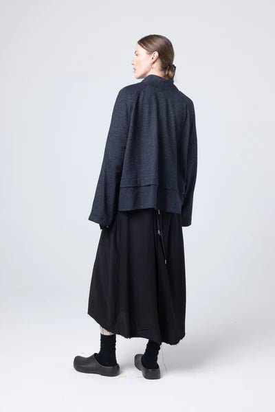 Company Of Strangers | Parka Sweater | Wool Ponti Ink Fleck | Palm Boutique