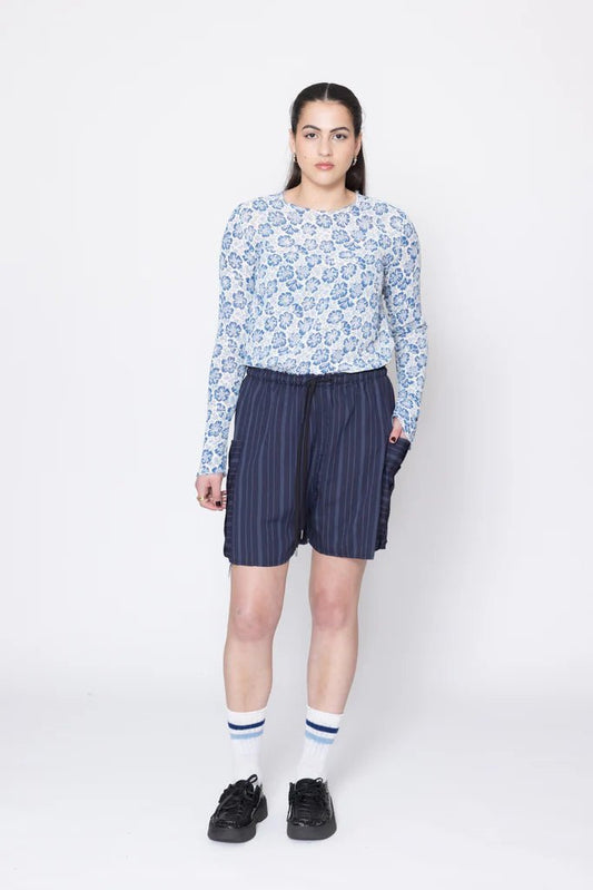 Company Of Strangers | Persona Shorts | Navy Stripe | Palm Boutique