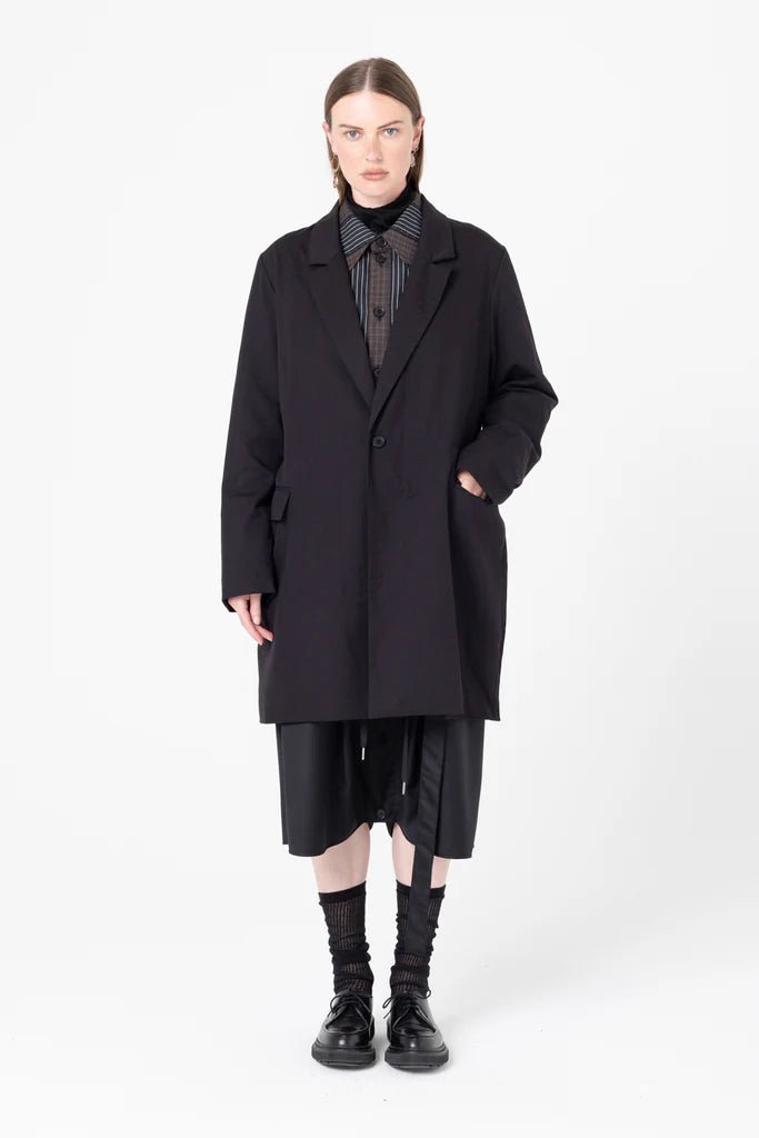 Company Of Strangers | Powersuit Jacket | Black Twill | Palm Boutique