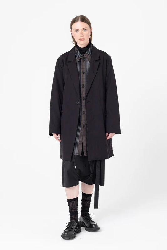 Company Of Strangers | Powersuit Jacket | Black Twill | Palm Boutique