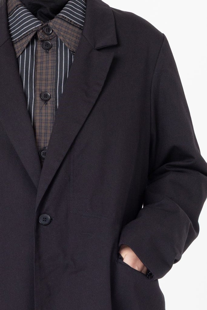 Company Of Strangers | Powersuit Jacket | Black Twill | Palm Boutique