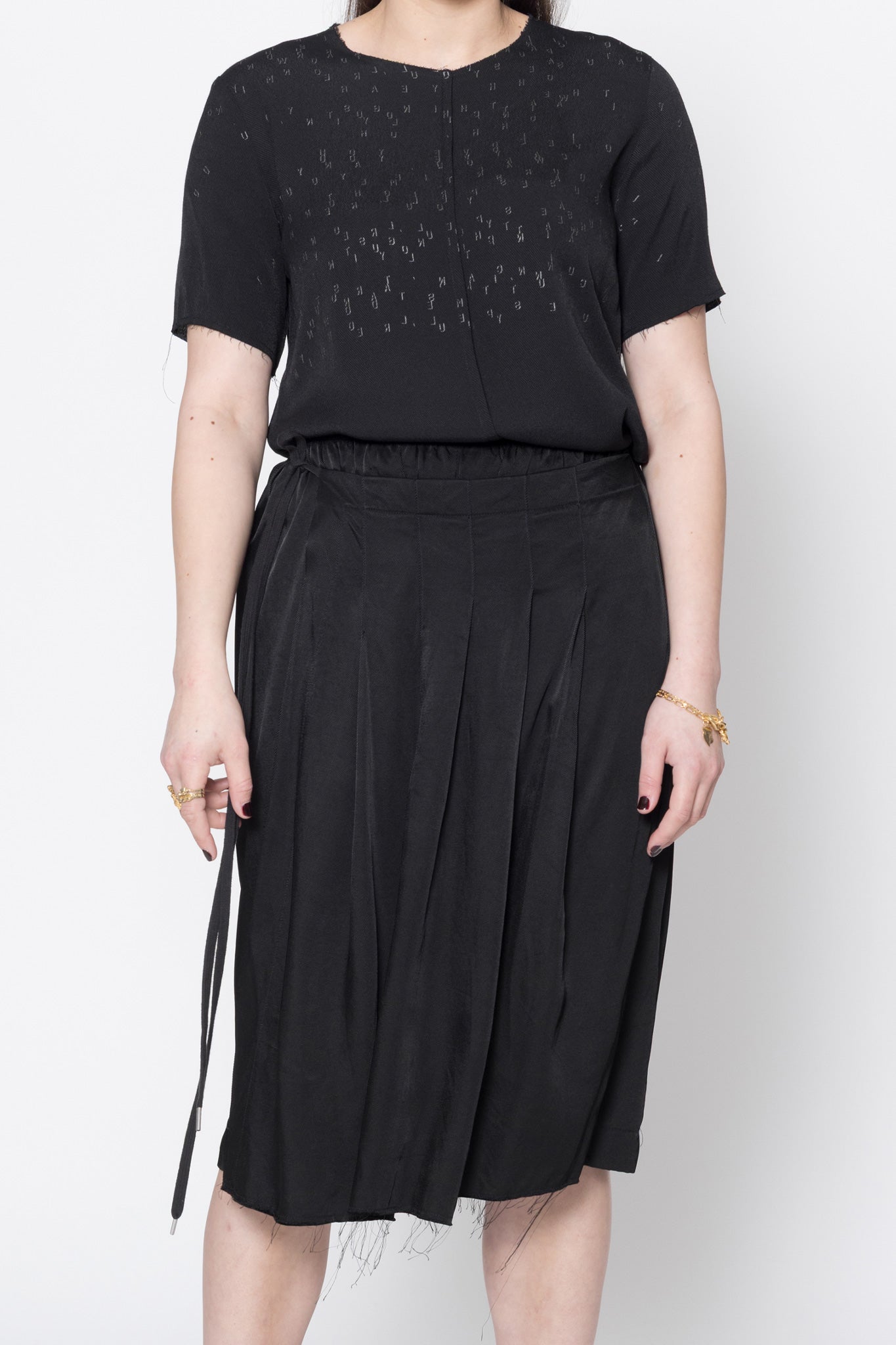 Company Of Strangers | Reality Skirt | Black | Palm Boutique