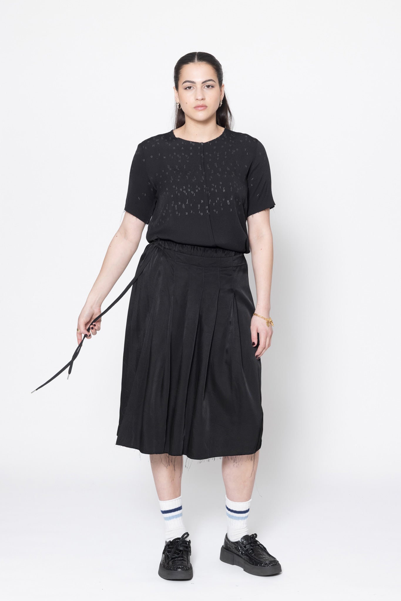 Company Of Strangers | Reality Skirt | Black | Palm Boutique