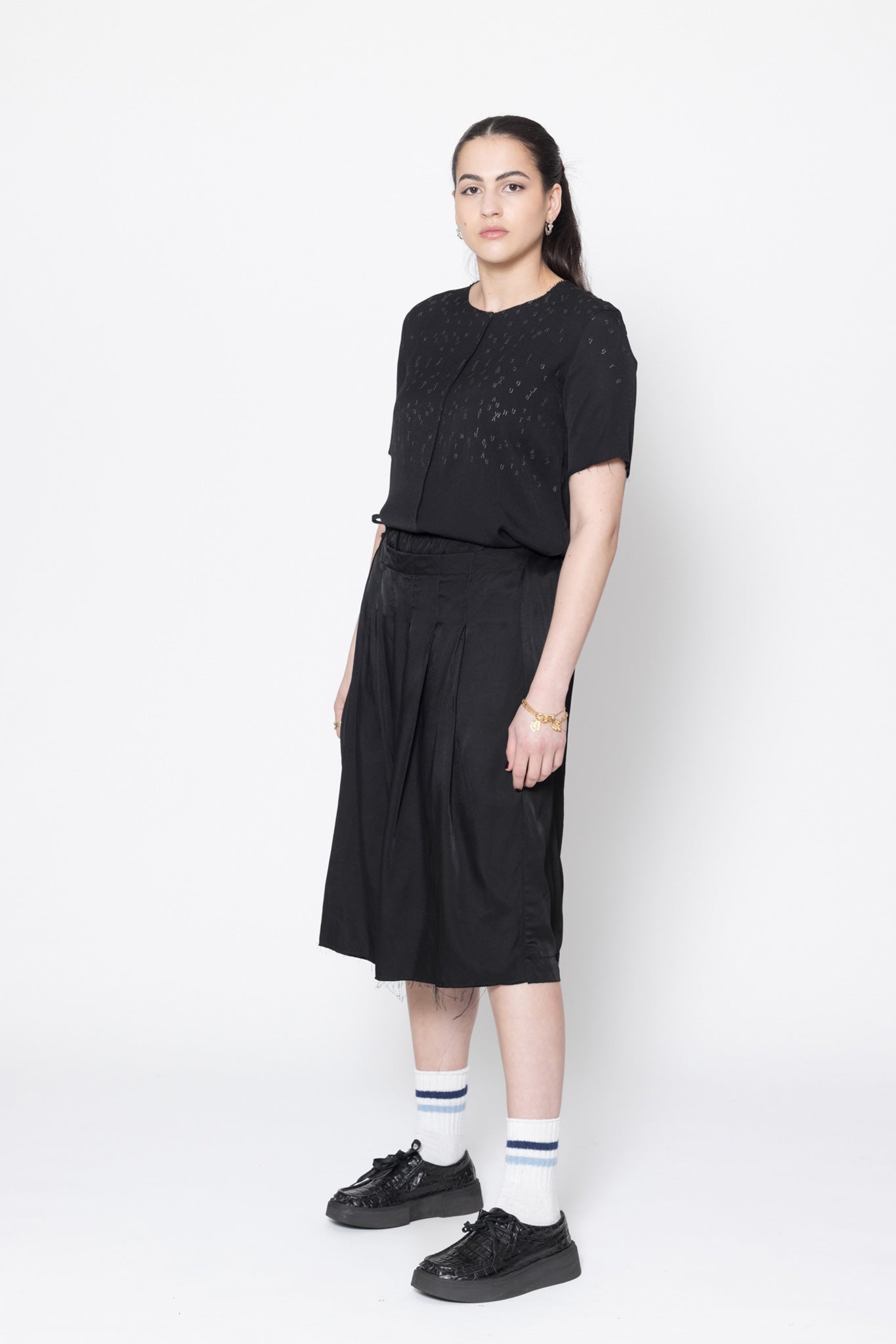 Company Of Strangers | Reality Skirt | Black | Palm Boutique