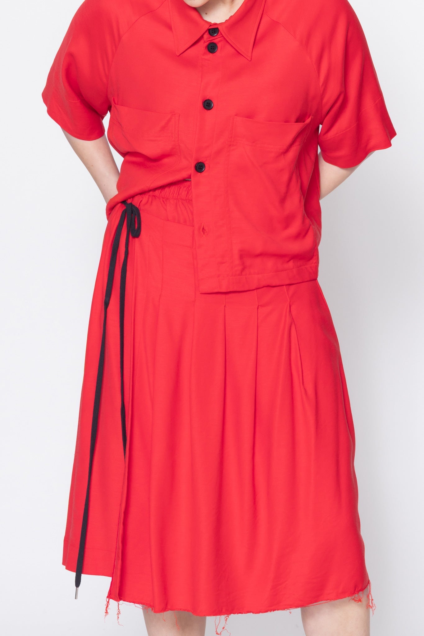 Company Of Strangers | Reality Skirt | Red | Palm Boutique