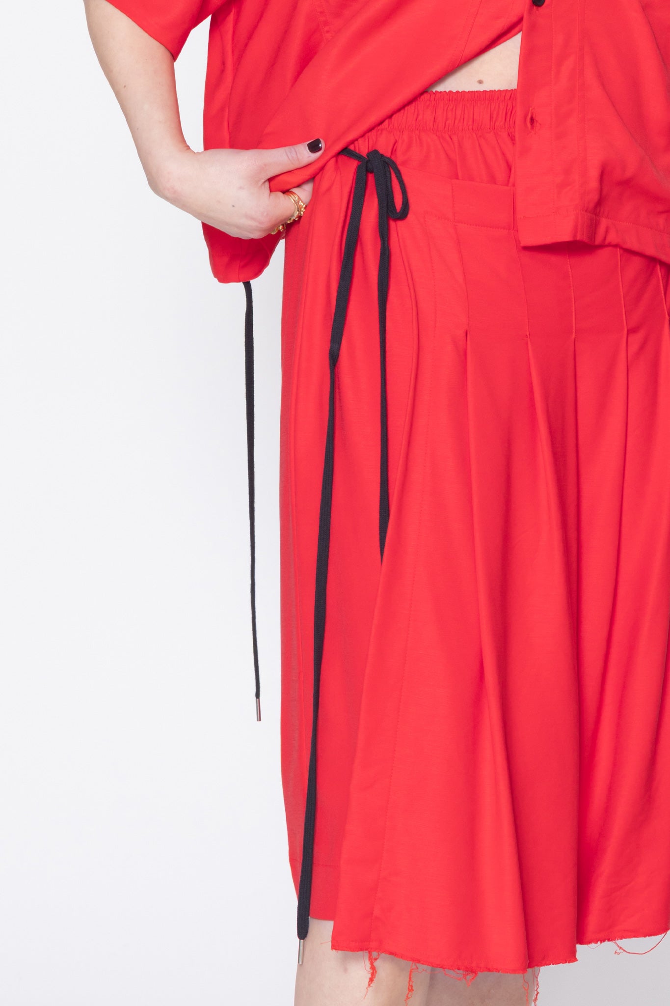 Company Of Strangers | Reality Skirt | Red | Palm Boutique