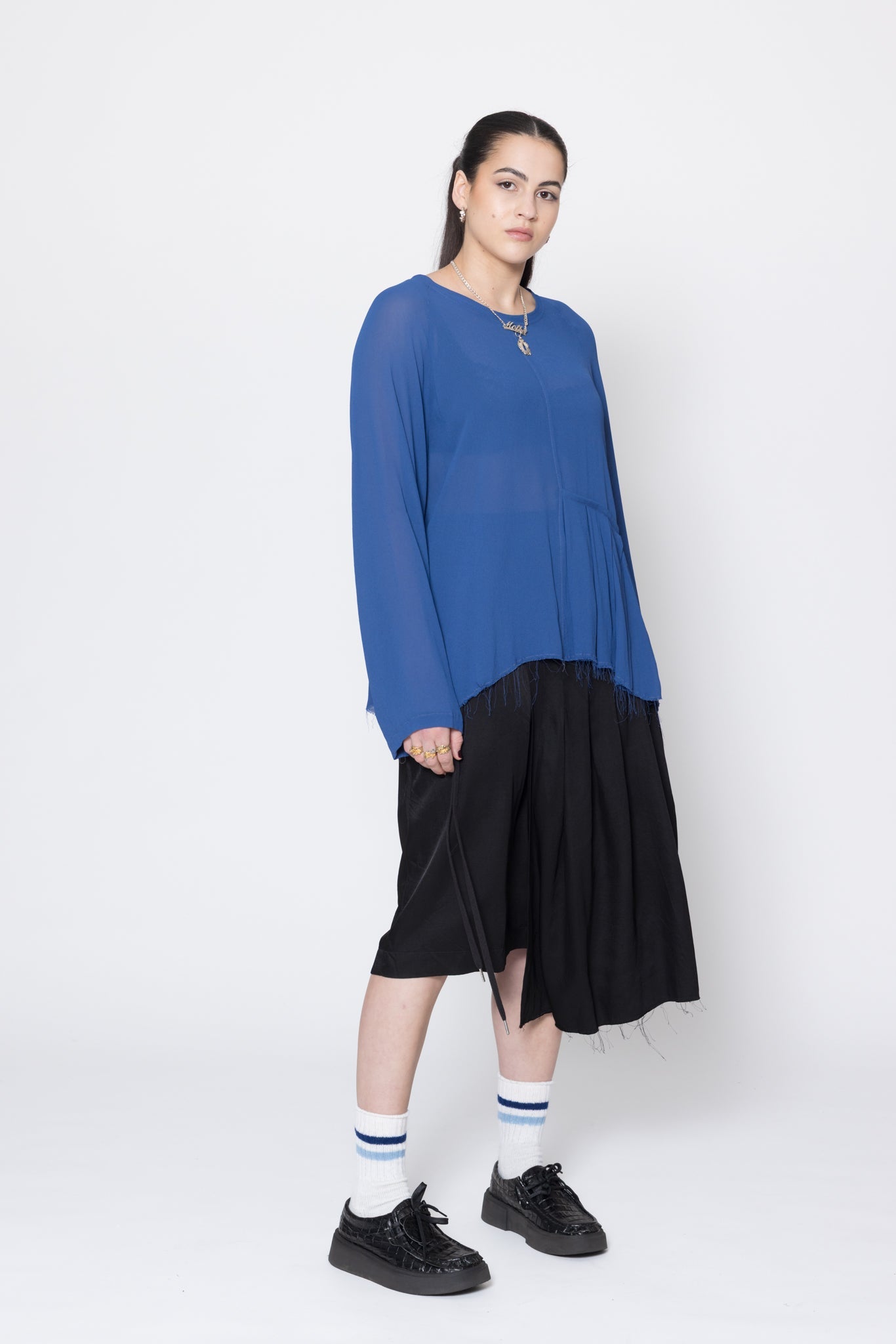 Company Of Strangers | Sting Sweater | Blue | Palm Boutique