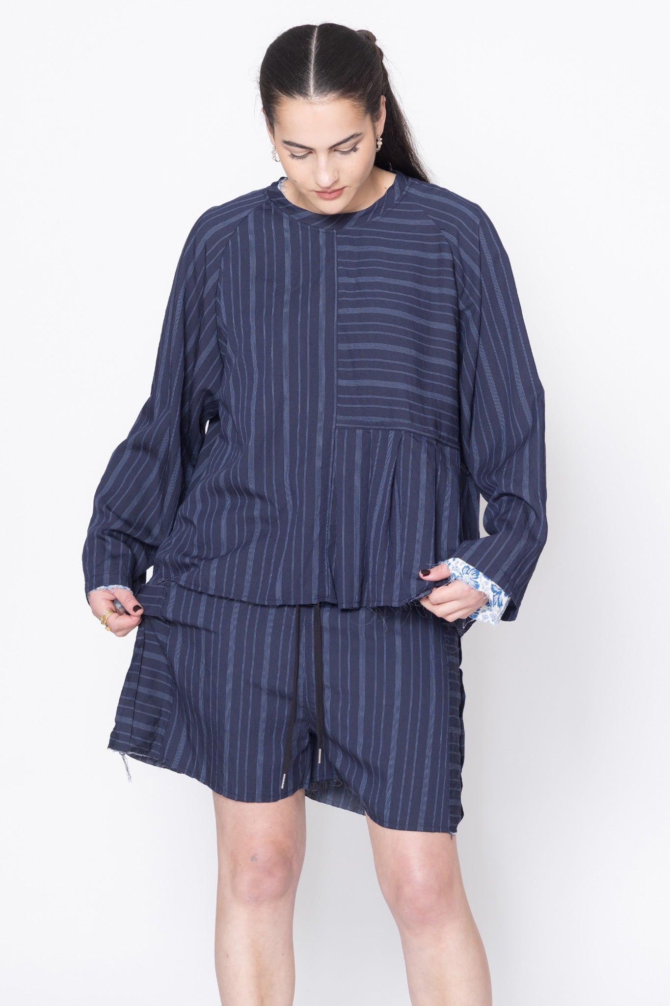 Company Of Strangers | Sting Sweater | Navy Stripe | Palm Boutique