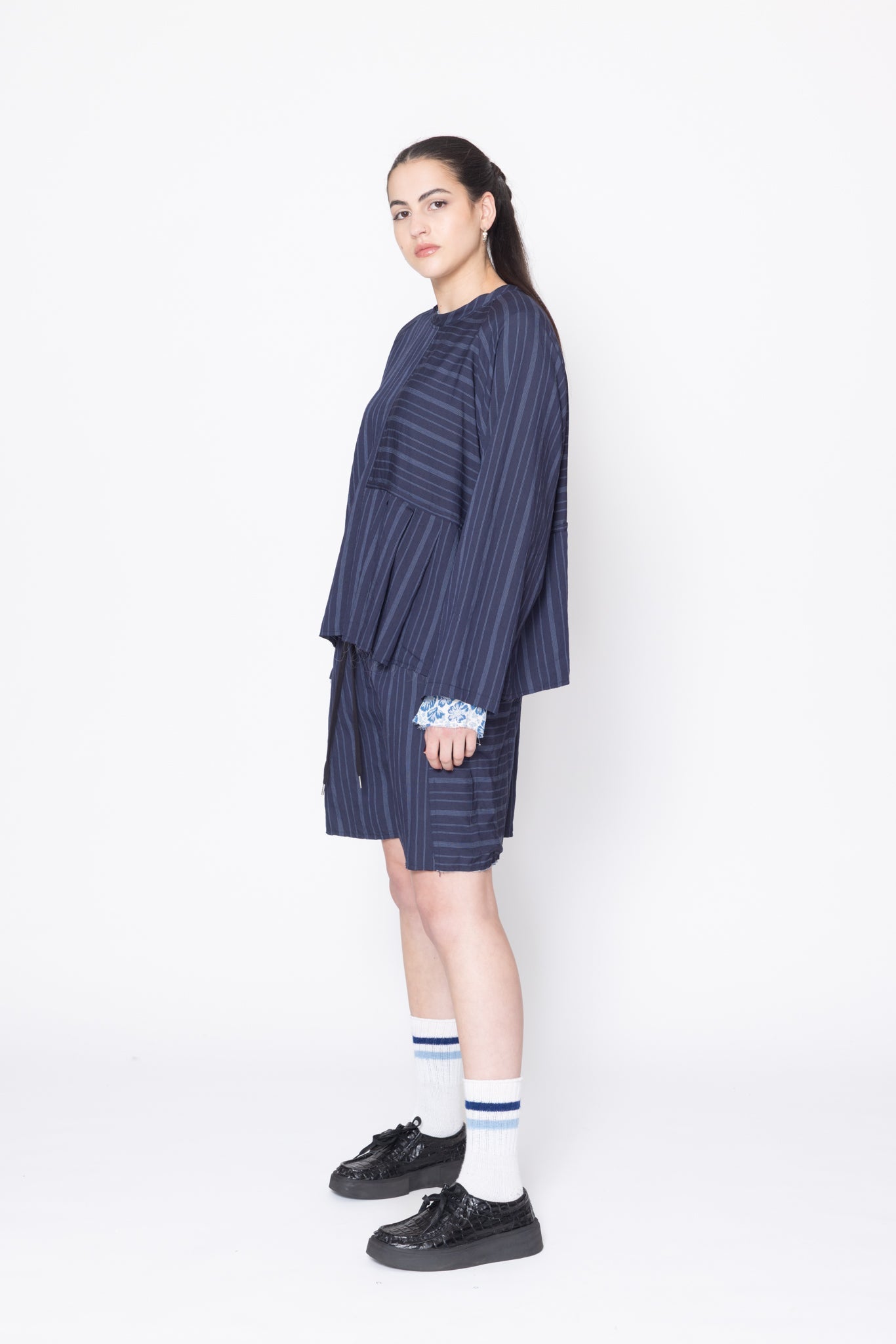 Company Of Strangers | Sting Sweater | Navy Stripe | Palm Boutique