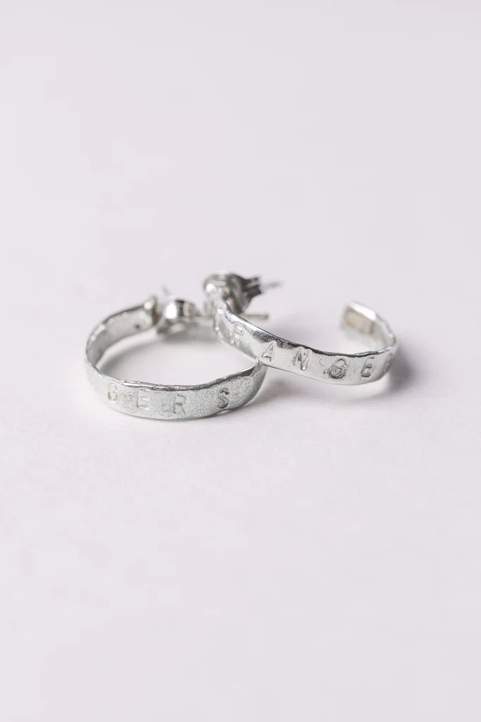 Company Of Strangers | Stranger Hoops | Silver | Palm Boutique