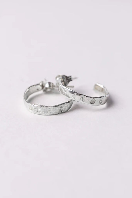 Company Of Strangers | Stranger Hoops | Silver | Palm Boutique