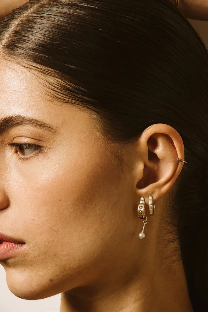 Company Of Strangers | Stranger Hoops | Silver | Palm Boutique