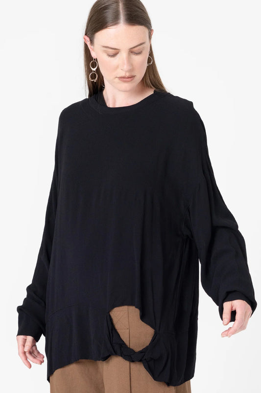 Company Of Strangers | Tangle Sweater | Black Sheer | Palm Boutique