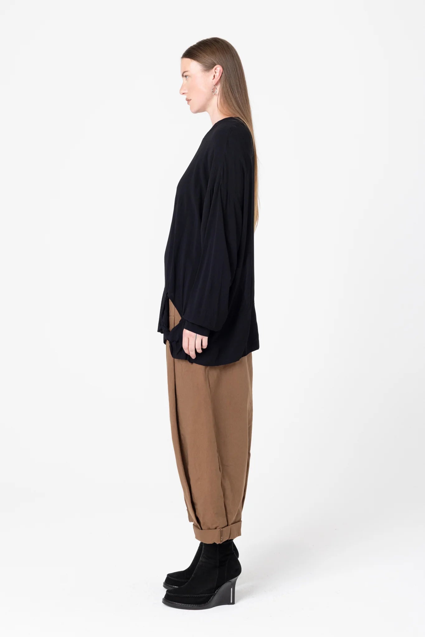 Company Of Strangers | Tangle Sweater | Black Sheer | Palm Boutique