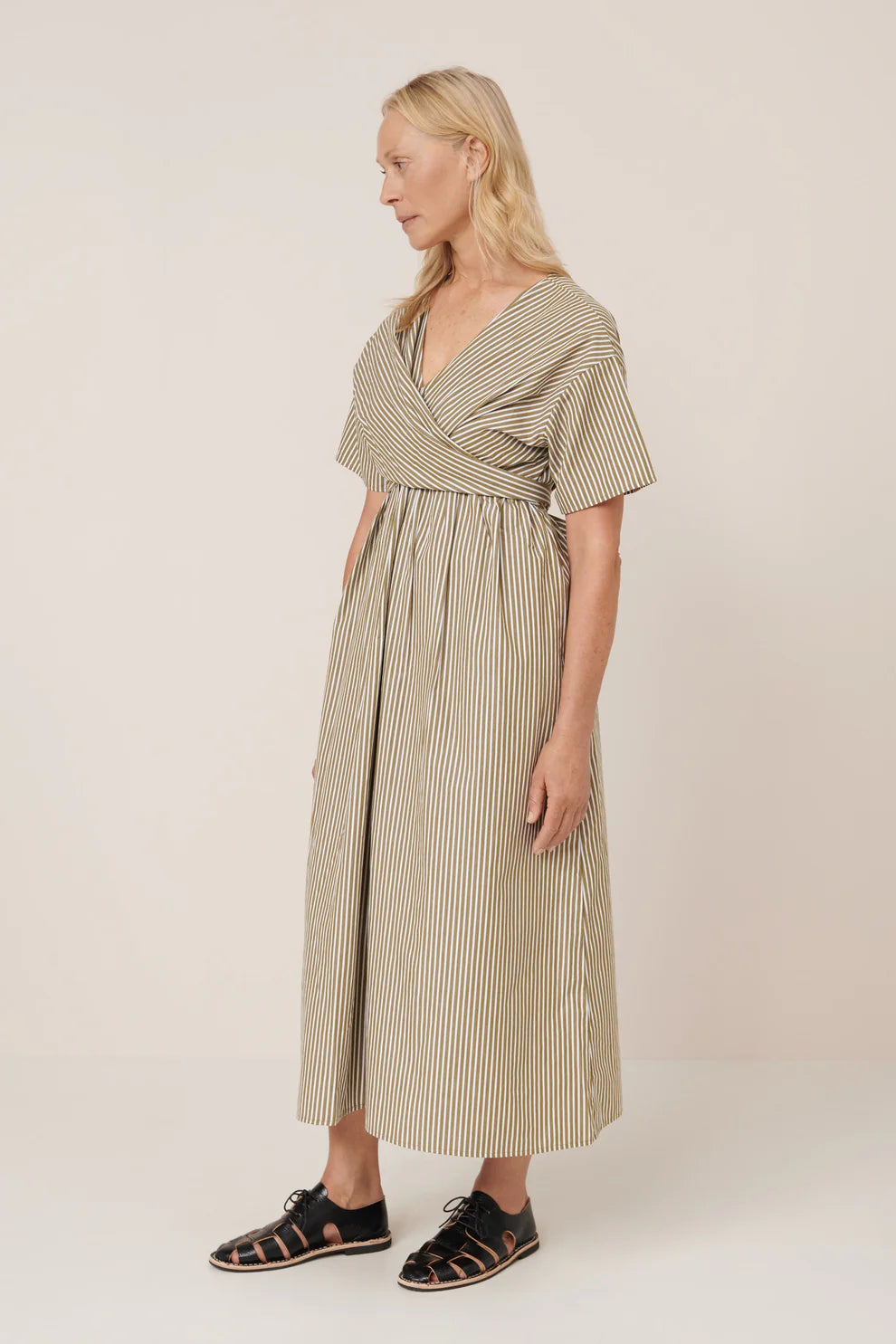 Composer Dress | Treetop Stripe