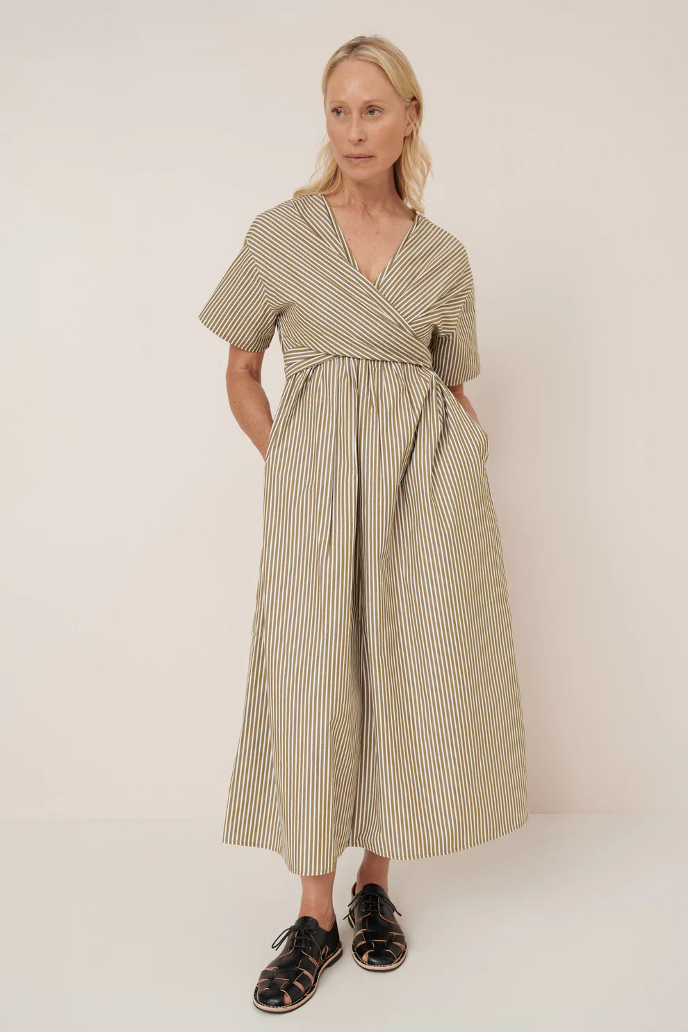 Composer Dress | Treetop Stripe