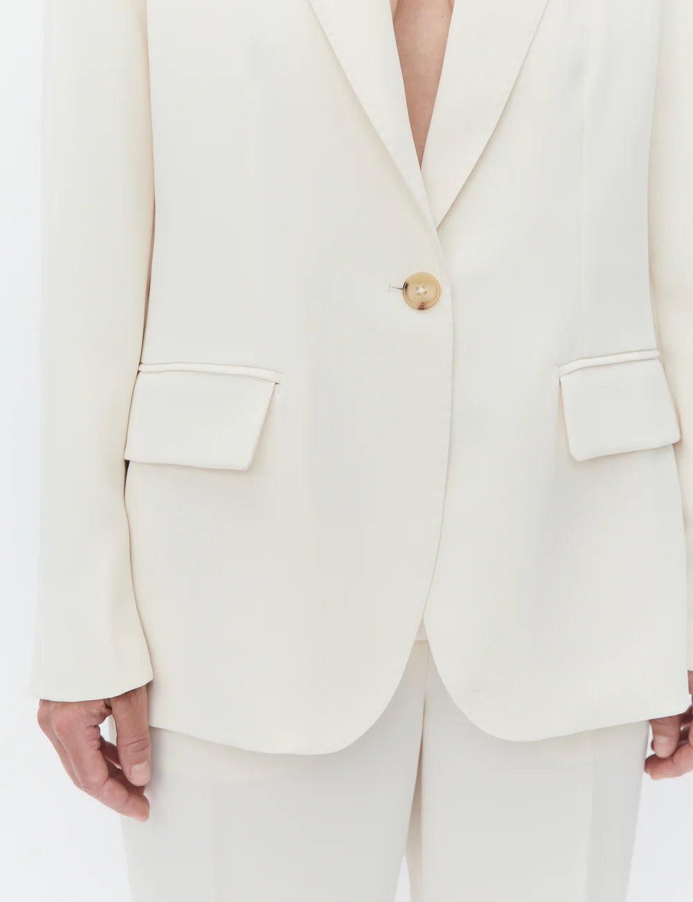 DAY Birger Et Mikkelsen | Hector Classic Gabardine Blazer | Ivory Shade | Palm Boutique