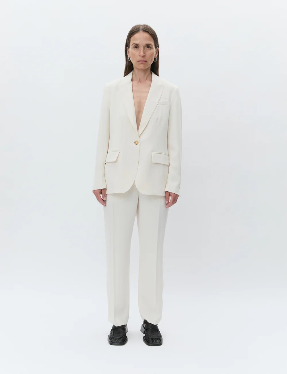 DAY Birger Et Mikkelsen | Hector Classic Gabardine Blazer | Ivory Shade | Palm Boutique