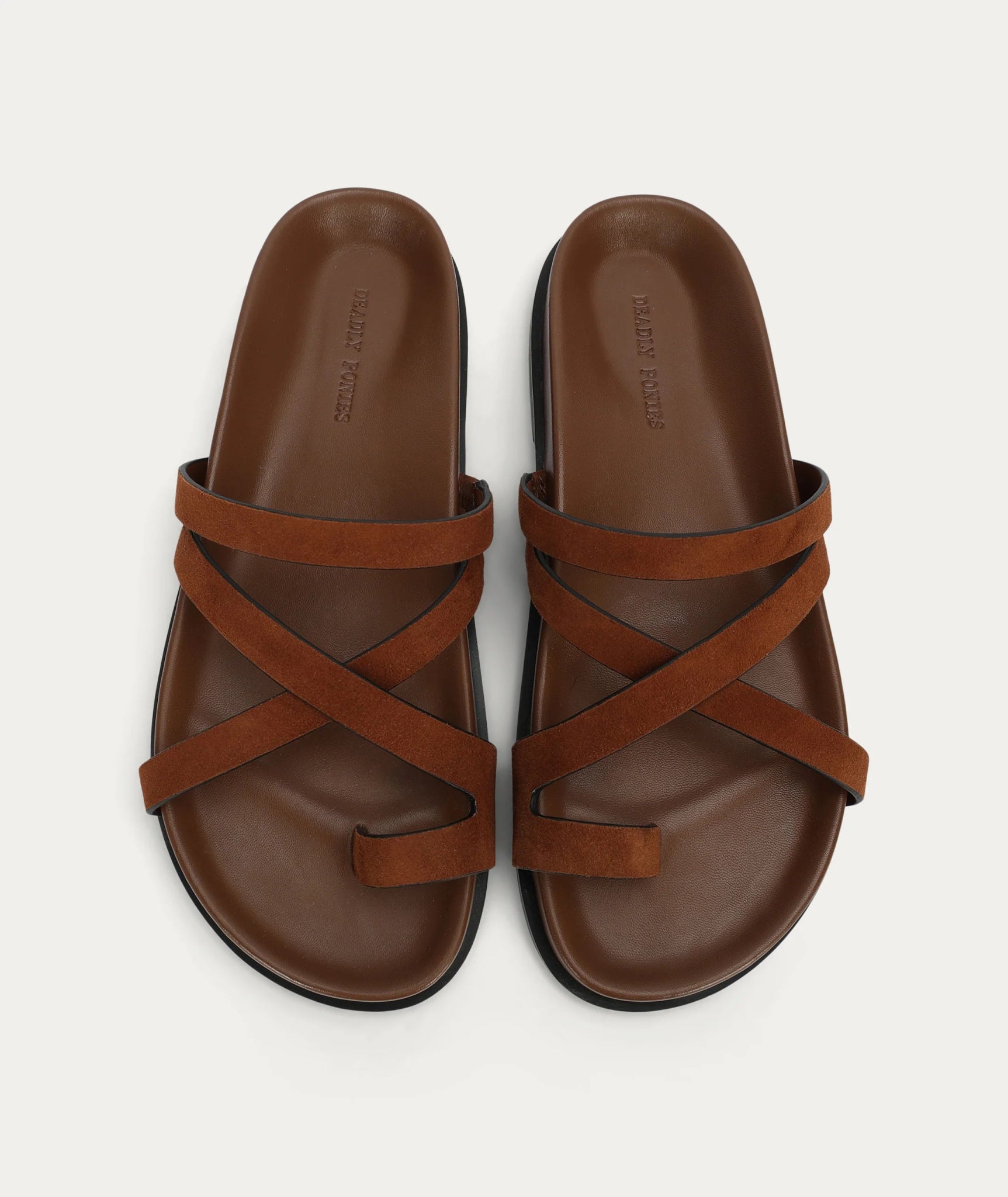 Deadly Ponies | Ariadne Slide | Driftwood Suede | Palm Boutique