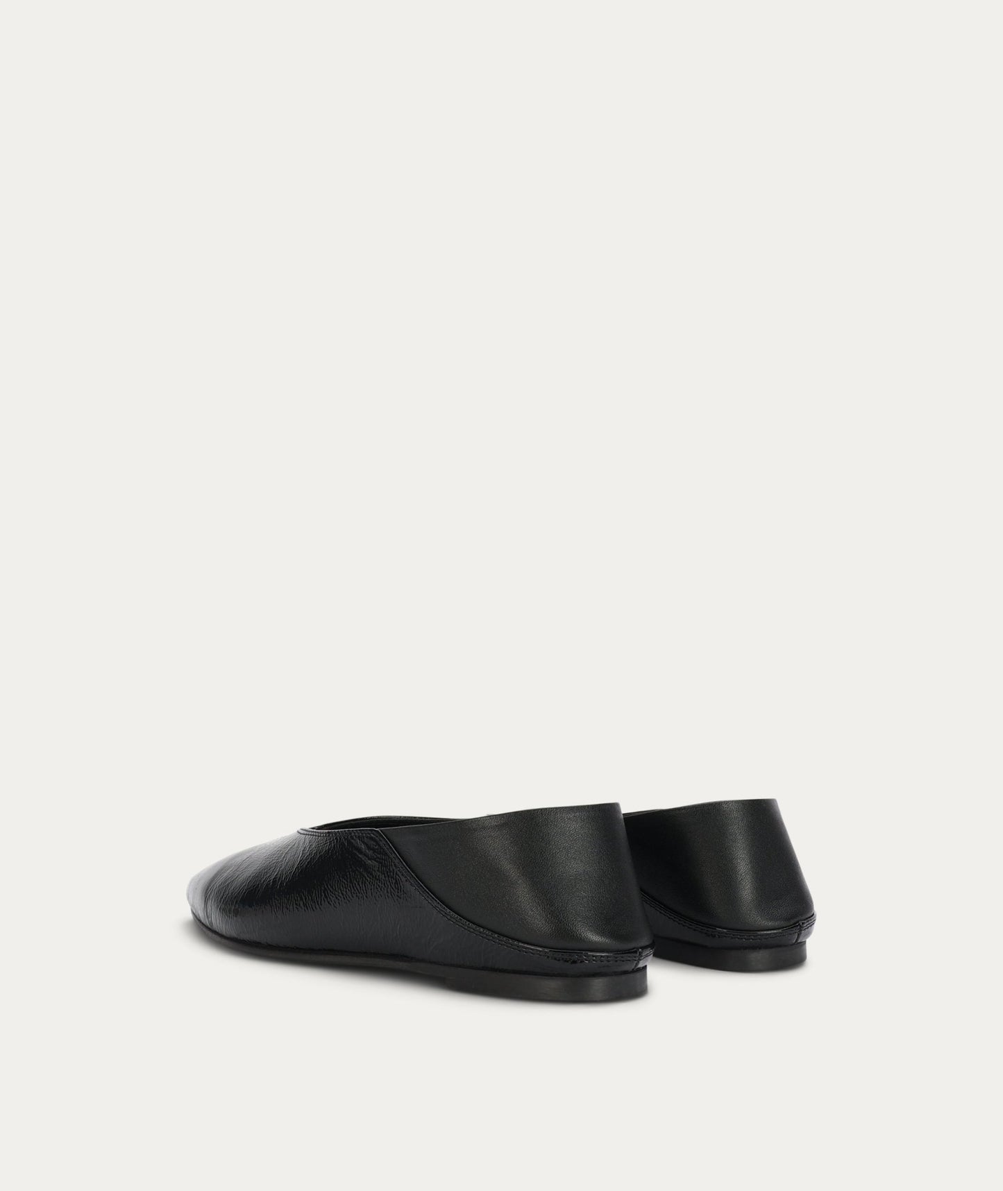 Deadly Ponies | Epona Flat | Black Patent | Palm Boutique