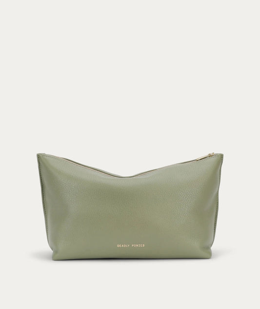 Deadly Ponies | Larger Poucher | Sage | Palm Boutique