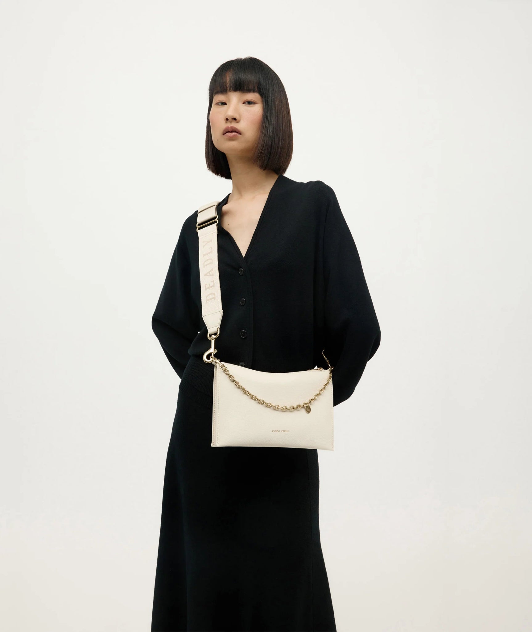 Deadly Ponies Logomania Strap Milk PALM – Palm Boutique